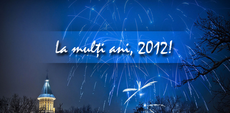 La Multi Ani, 2012! - la multi ani, blue, 2012, happy new year