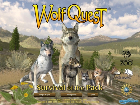 WolfQuest Game - nature, wolves, bears, games, wolfquest, animals, wild, elk