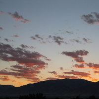 Wellsville Mountain Sunset