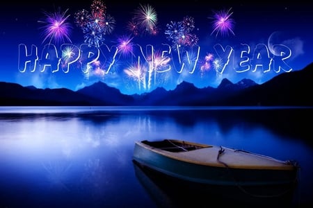 Happy New Year - 2012 - happy new year, beatiful, art, abstract, year, 2012, new, happy