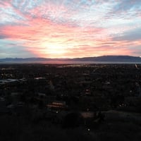 Sunset Over Utah Lake, Provo, UT