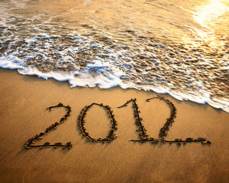 2012 - 1 january, 2012, beach, new year