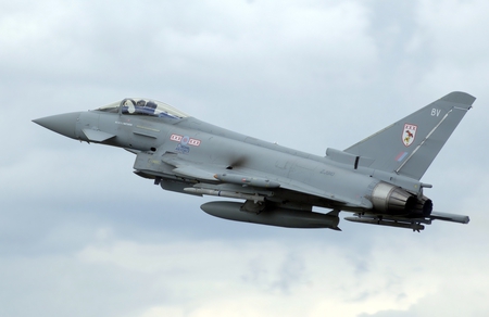 Eurofighter Typhoon - fighter, jet, europe, military, bomb, typhoon, eurofighter typhoo, sky, army