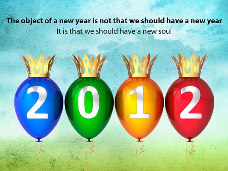 New Year 2012 - 2012, new year, beautiful, wallpaper