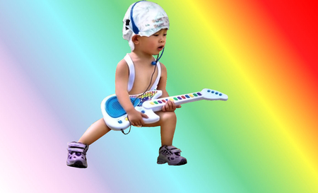 rocker - photo, music, rocker, baby