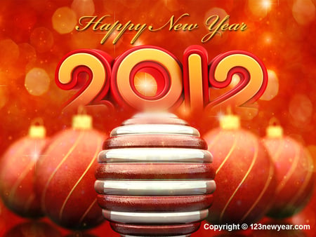 New Stirring Happy New Year 2012 - year, 2012, new, stirring, happy