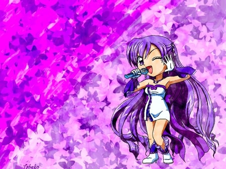 Mermaid Melody-Karen - karen, pichi pichi pitch, purple pearl voice, mermaid melody