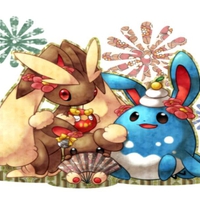 Lopunny,Azumarill,Buneray & darumaka