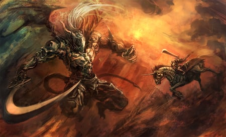 Darksiders - darksiders, war, sword, horseman, monster, epic, hell, cgi, demon