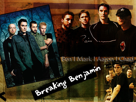 Breaking Benjamin - band, hard rock, rock, breaking benjamin