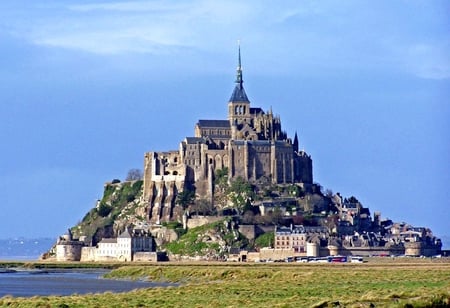 Mt-Saint-Michel - picture, cool, beautiful, mt-saint-michel