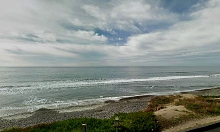 Pacific - water, beach, pacific, ocean, sky