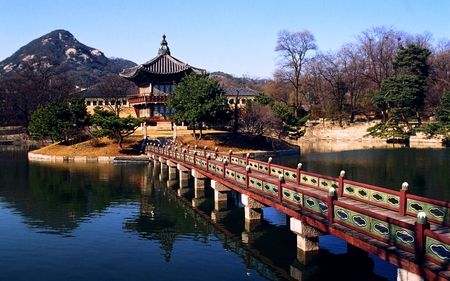 Puente - hd, puente, china, casa