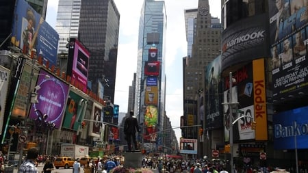 Time Square - usa, hd, new york, time square