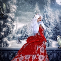 Elven snow queen