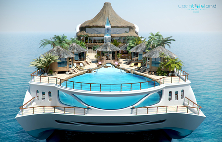 Paradise on the water - relax, parytime, paradise, vacation