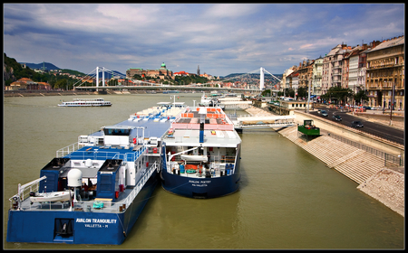 Budapest - budapest, cool, boats, picture