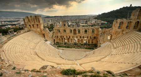 Acropolis-Theater - picture, acropolis, theater, beautiful