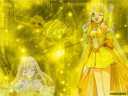 Mermaid Melody-Coco - pichi pichi pitch, coco, yellow pearl voice, mermaid melody