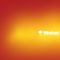 Windows, Vista,Orange,Wallpaper