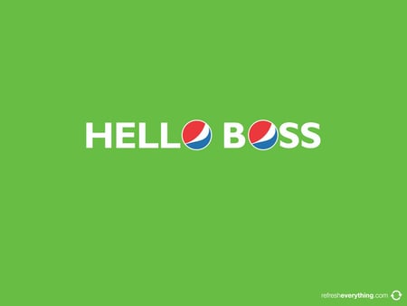 Pepsi,HELLO,BOSS,Wallpaper - wallpaper, pepsi, boss, hello