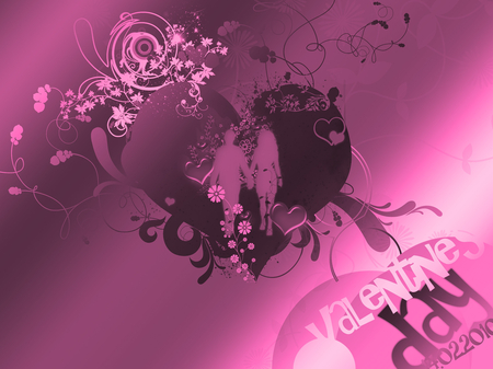 VALENTINE WALLPAPER - love, wallpaper, valentines, pink