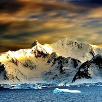 Antarctica Mountain