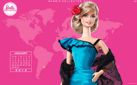 Argentina,January,2012,Barbie,Collector