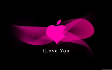 Apple-iLove you - fun, computer, people, other