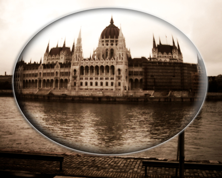 Budapest - hungary, parlament, vintage, budapest