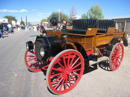 Horseless Carriage - horseless, carriage, car, horseless carriage