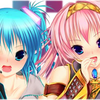 vocaloid hatsune and luka