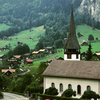 Church at Lauterbrunnen