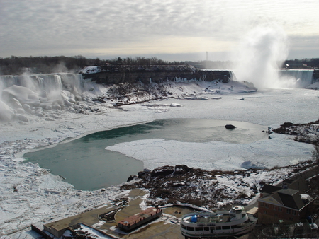  Niagara Falls, Ontario Canada 09 - ice, nature, clouds, snow, photography, green, waterfalls, boat