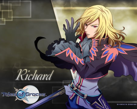 Richard Being a Badass - graces, of, tales, richard, ps3, action, rpg