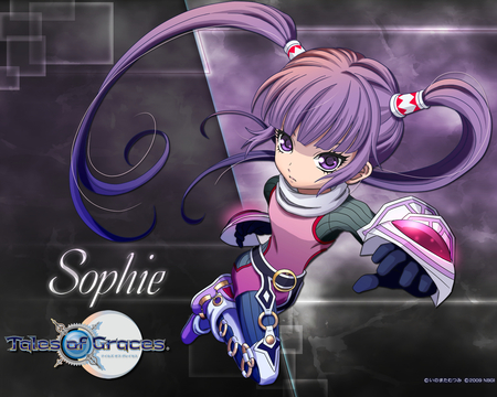 Sophie is Ready to Rumble - twintails, rpg, in, your, face, video, game, fist, action, cute