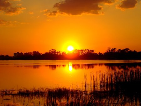 Sunset - lake, sunset