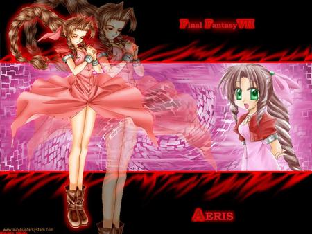 Aeris - final fantasy, girls