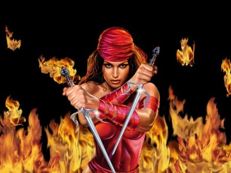 Elektra - girls, comics