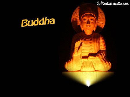 Buddha - followed, worshipped, god, savior