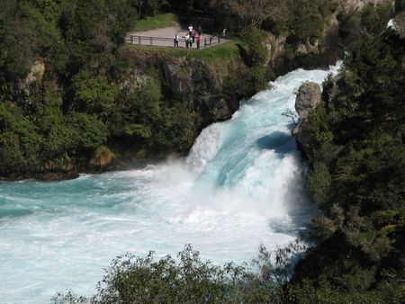 new zealand river - lots of water, the roar