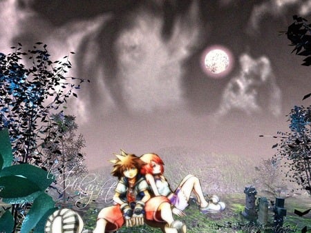 Sora & Kairi - games, love, kingdom hearts