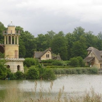 Grey Day Versailles Gardens Paris