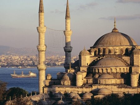 Blue Mosque, Istanbul Turkey - architecture, istanbul, mosque, religous, turkey