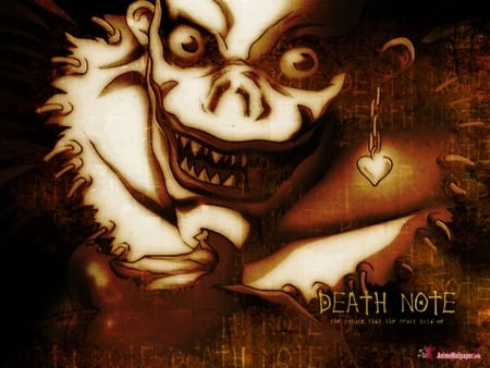 Riuk - anime, death note, dark