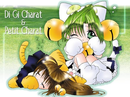 Di Gi Charat - anime, girls, cute, di gi charat