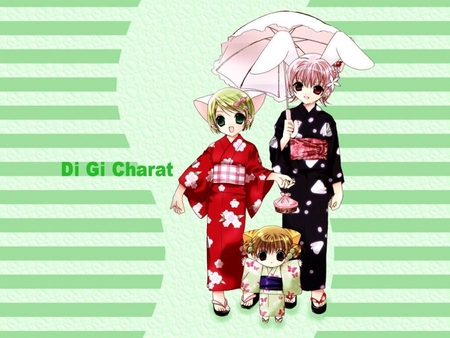 Di Gi Charat - girls, cute, anime, di gi charat