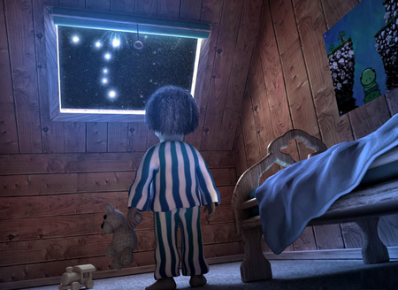 goodnight stars - boy, 3d, night, stars