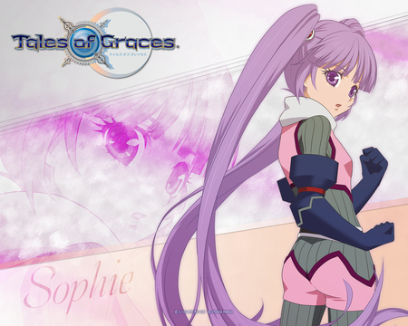 Sophie - twintails, purple, sophie, cute, action, rpg