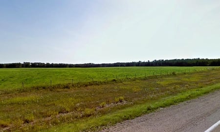 Fields in Manitoba - sky, field, canada, green, grass